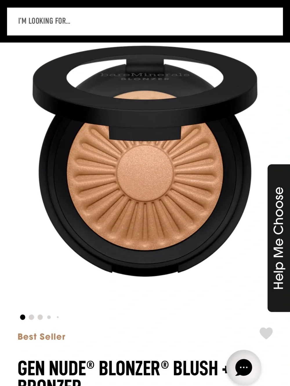 bareMinerals Gen Nude Bronzer in Kids of Spice
